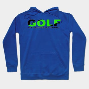 GOLF-SPORT,-BLACK-AND-GREEN-COLOR Hoodie